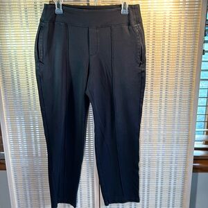 Athleta Black Lounge/Joggers 4 Zip Pockets Size 12 Some wash wear